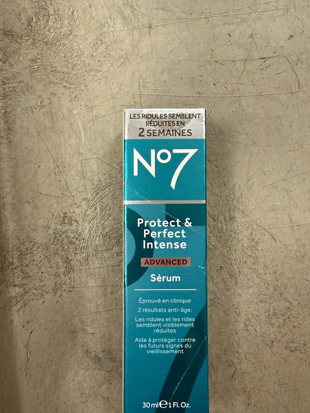 No7 Protect & Perfect Intense Advanced Serum — Teal